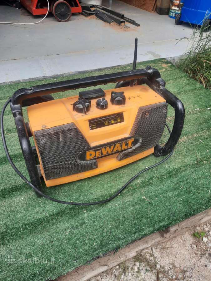 Statybinis radijas Dewalt