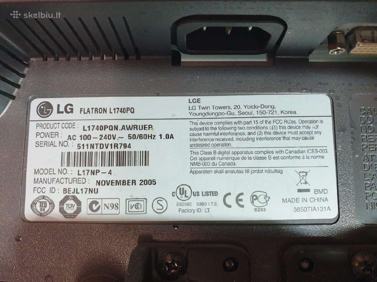 LG monitorius - nuotraukos Nr. 3