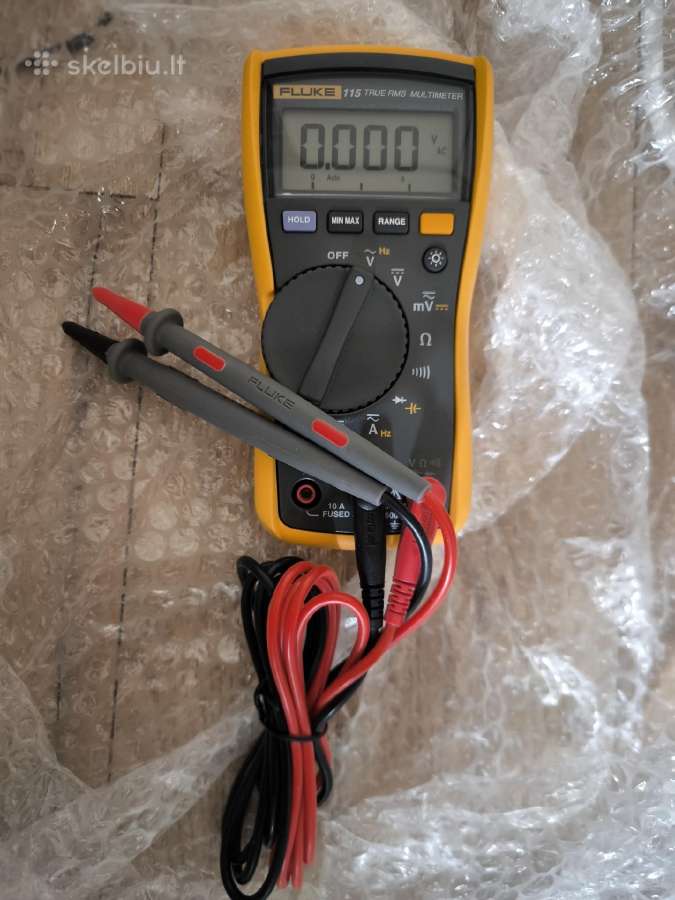 Multimetras testeris fluke 115 ir duspol expert - Skelbiu.lt