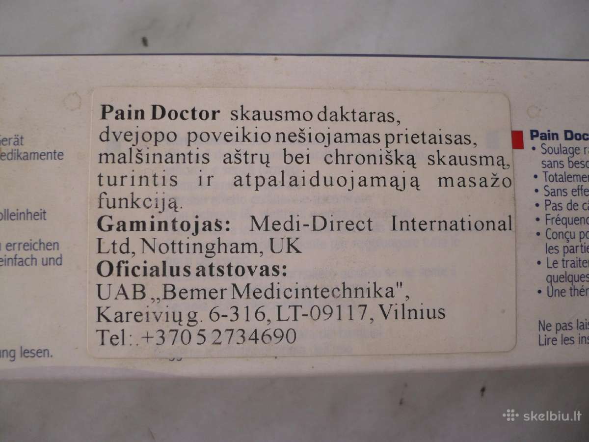 Pain dotor - skausmo daktaras - nuotraukos Nr. 3