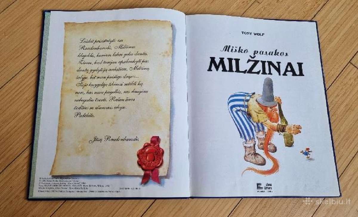 Tony Wolf "Miško pasakos. Milžinai" - nuotraukos Nr. 2