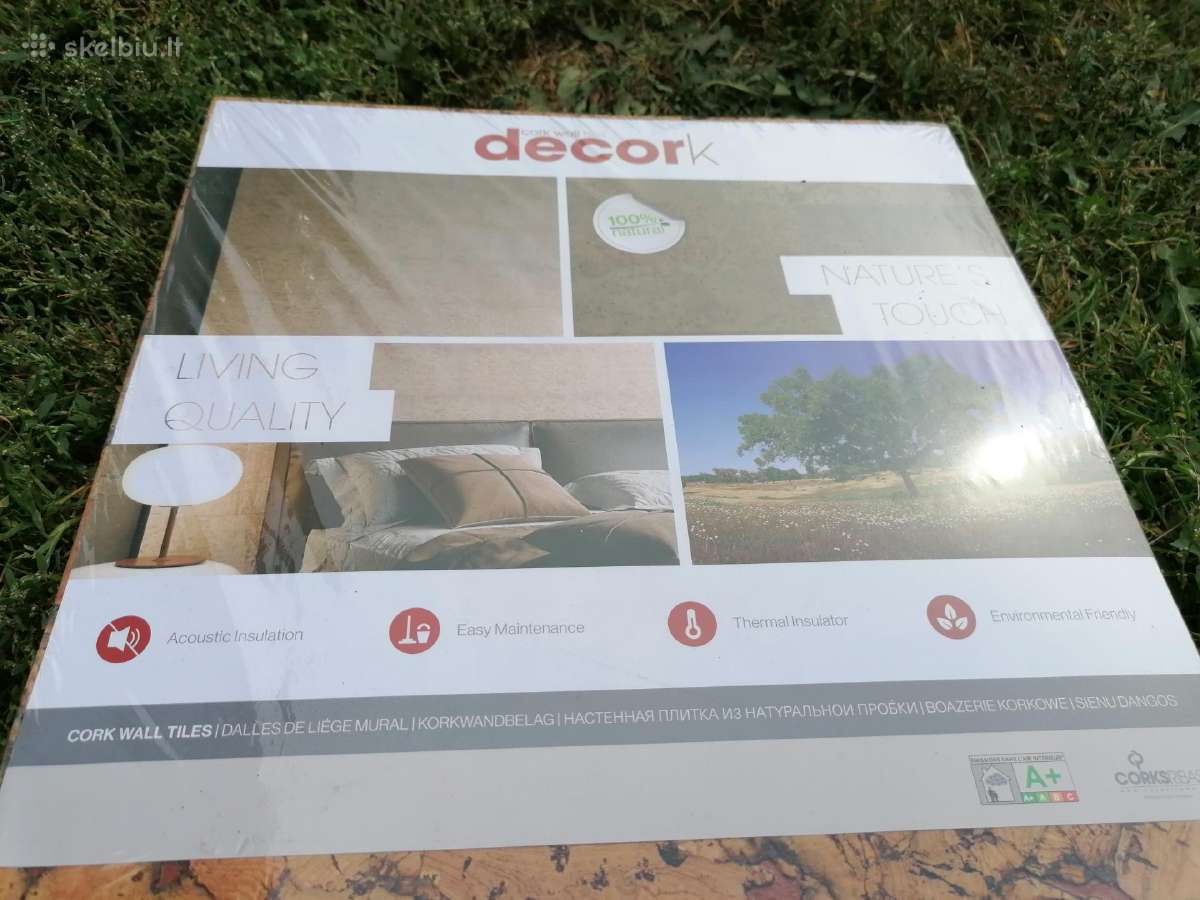 Atliko kamštinės dangos 10m2 110€