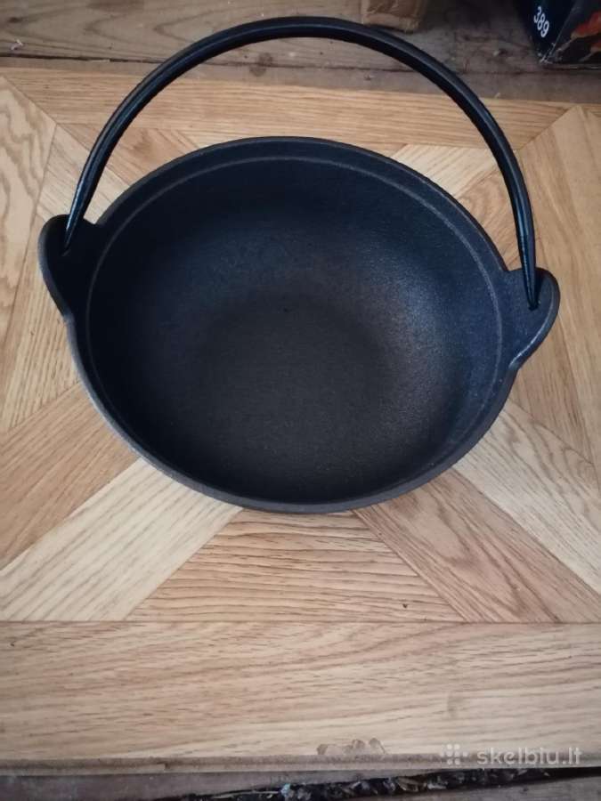 Ketaus sunkios keptuvės, puodai - nuotraukos Nr. 8