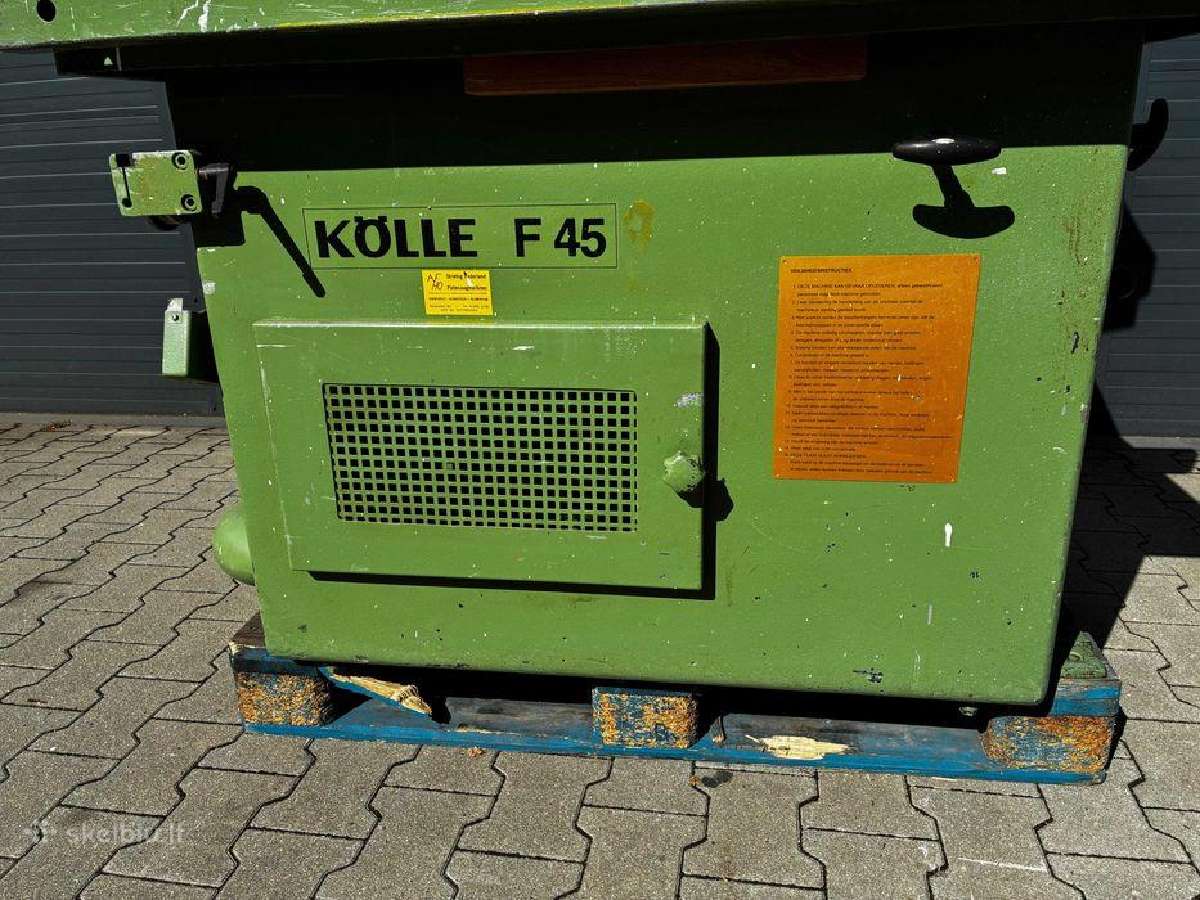 Frezavimo staklės Kolle F45 - nuotraukos Nr. 2