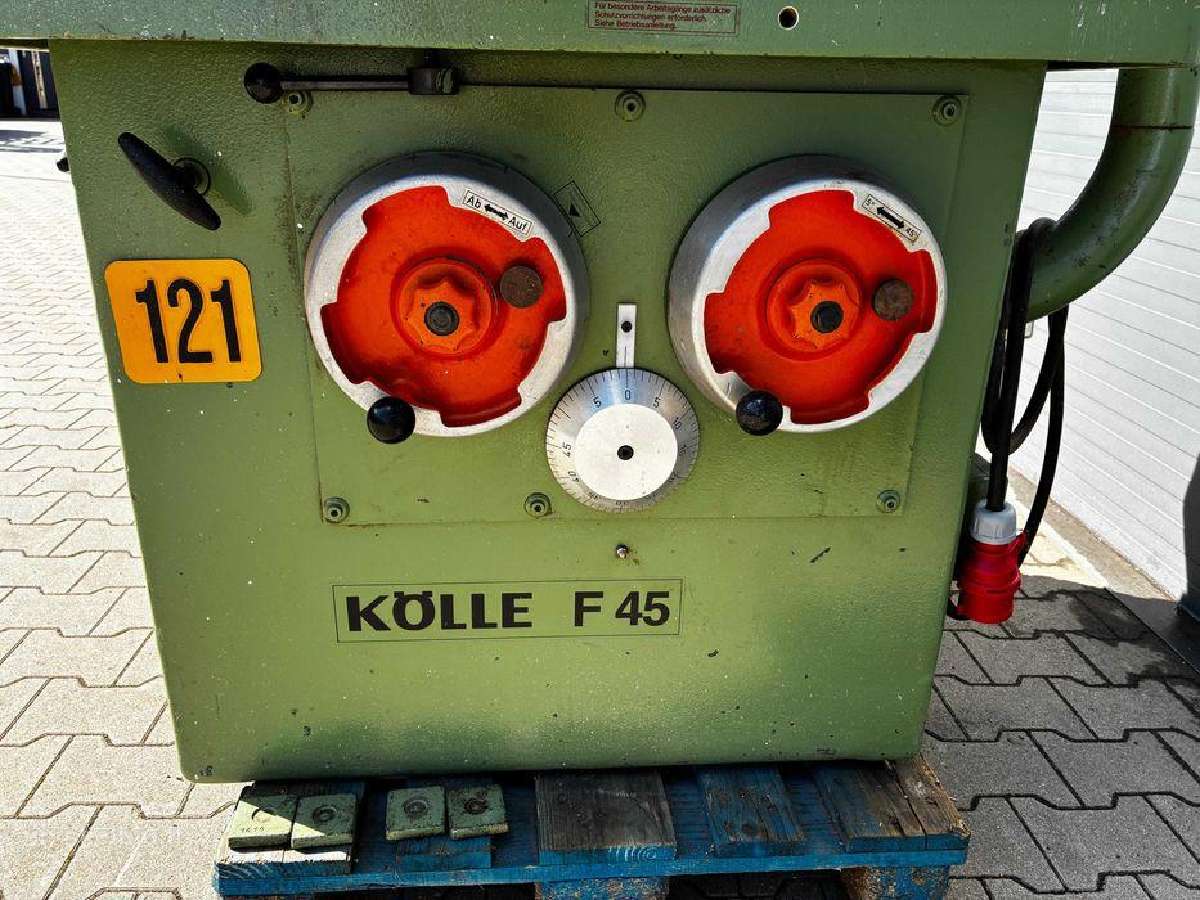 Frezavimo staklės Kolle F45 - nuotraukos Nr. 7