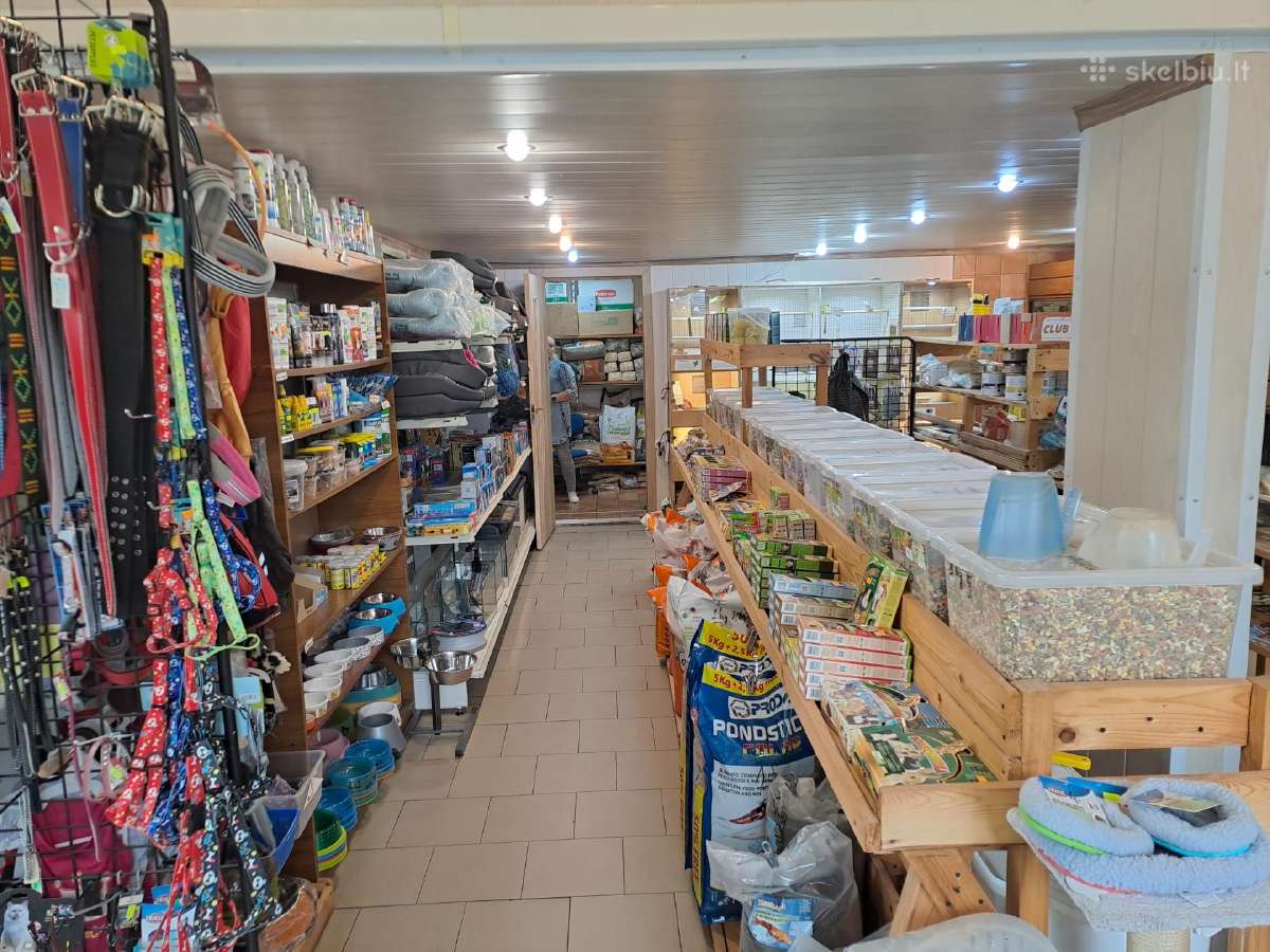 Veikianti zooprekiu parduotuvė su gyvenamu namu - nuotraukos Nr. 8
