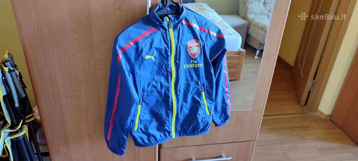 Puma Arsenal vaikiška plona striukė 8-9 metų