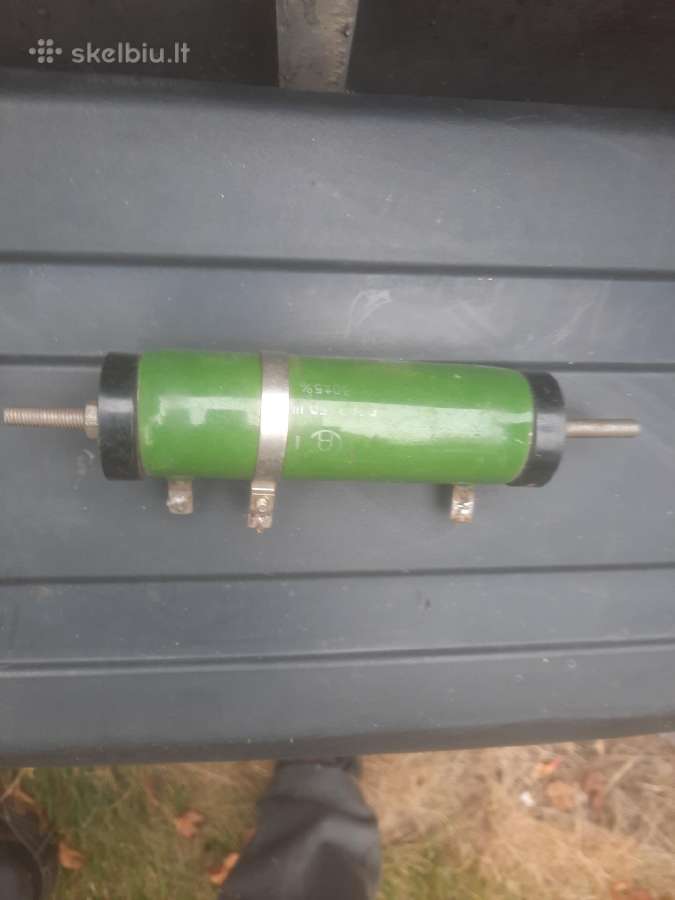 Rezistorius. Sssp. Uz 5€.