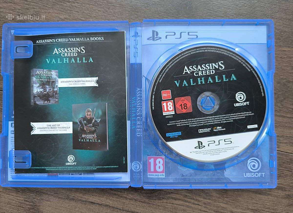 Parduodu Ps5 žaidimа Assassins Creed Valhalla - nuotraukos Nr. 2