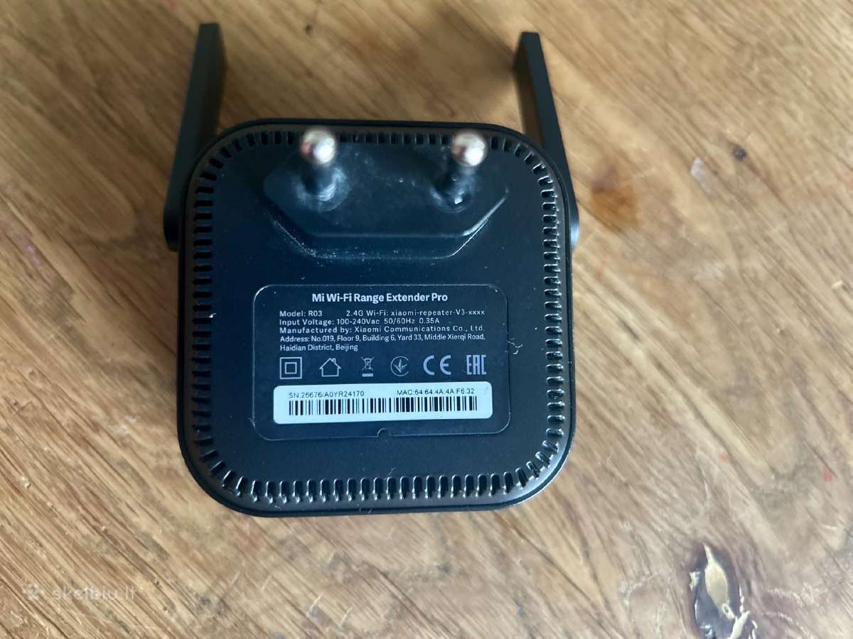 Xiaomi wireless range extender - nuotraukos Nr. 2