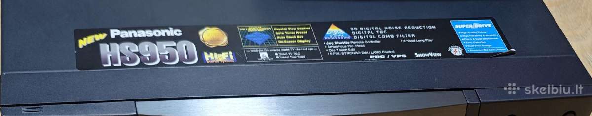 Panasonic Super Vhs Nv-hs 950 Eg - nuotraukos Nr. 5