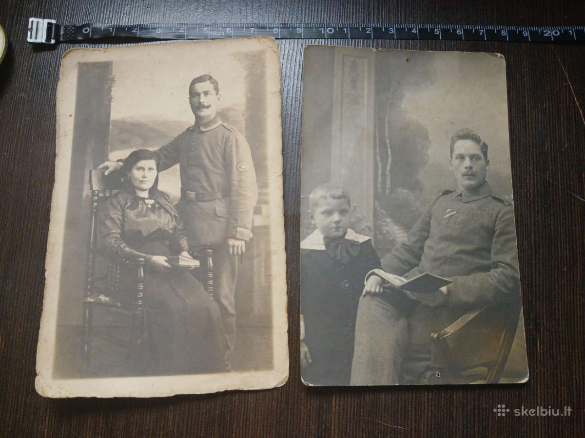 2 Senos fotografijos kaina abieju