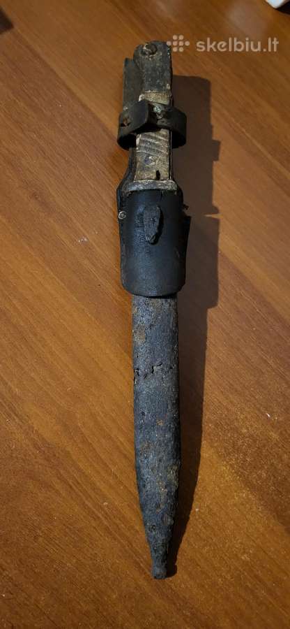 K-98 durklas. Anturazinis. Su varle. Bakelit. - nuotraukos Nr. 2