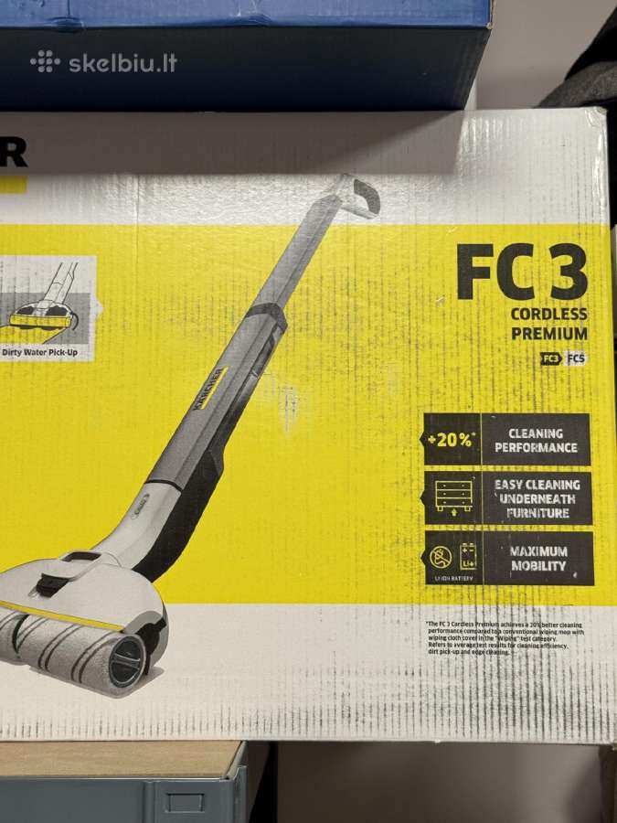 Karcher belaidis grindų valytuvas Fc 3 - nuotraukos Nr. 5
