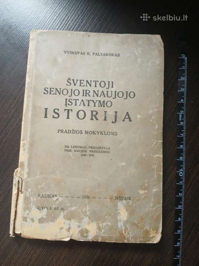 Šventoji Senojo ir Naujojo Įstatymo Istorija 1936