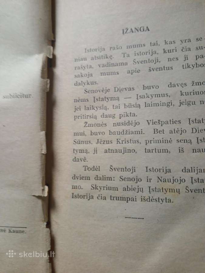 Šventoji Senojo ir Naujojo Įstatymo Istorija 1936 - nuotraukos Nr. 3
