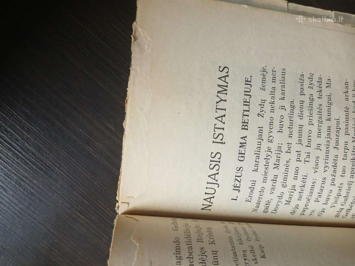 Šventoji Senojo ir Naujojo Įstatymo Istorija 1936 - nuotraukos Nr. 4