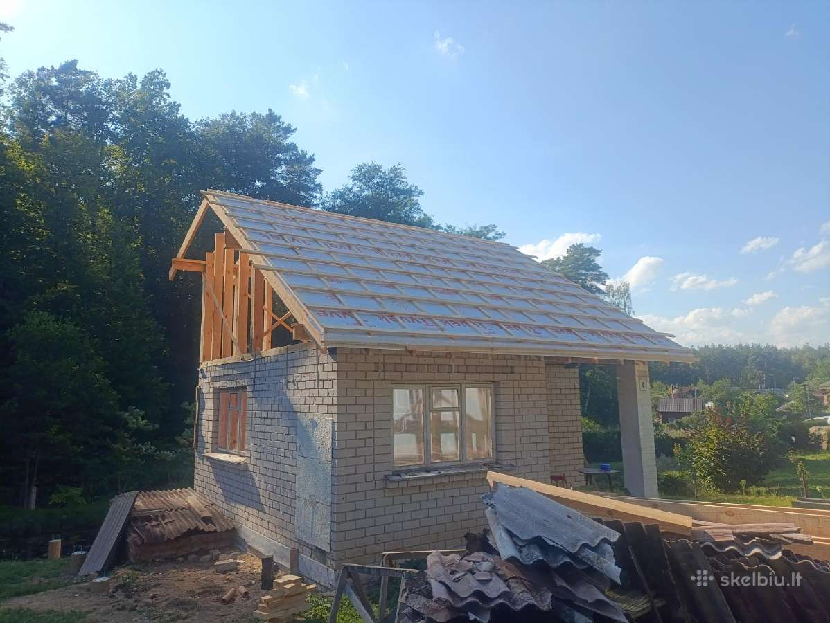 Stogų dengimas, karkasiniai namai,vidaus apdaila - nuotraukos Nr. 7