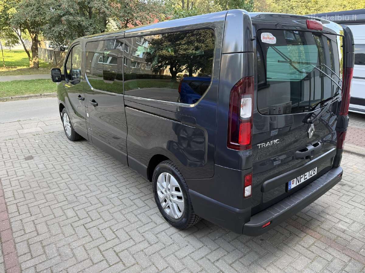 Keleivinis mikroautobusas Renault trafic automatas - nuotraukos Nr. 11