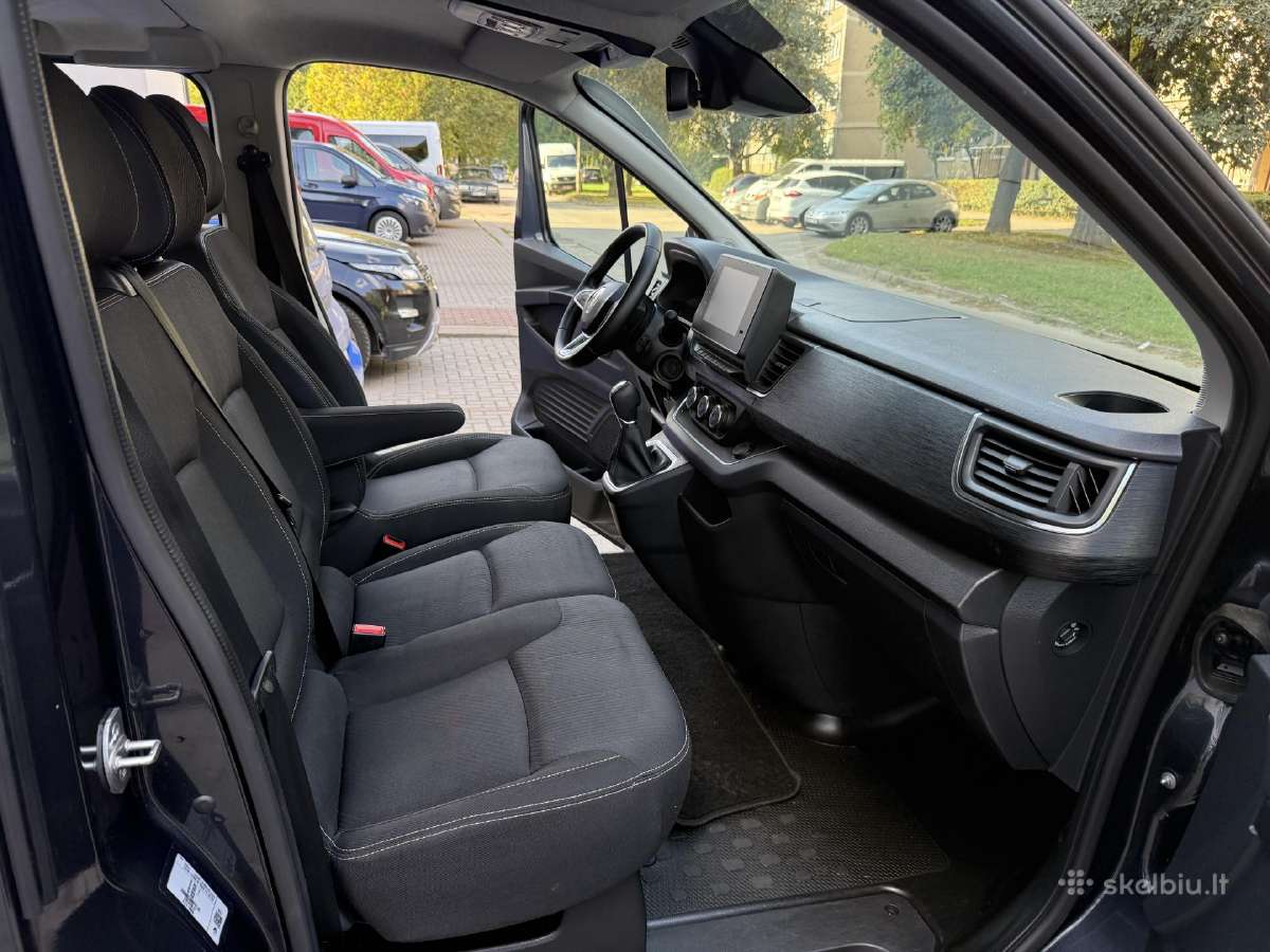 Keleivinis mikroautobusas Renault trafic automatas - nuotraukos Nr. 17