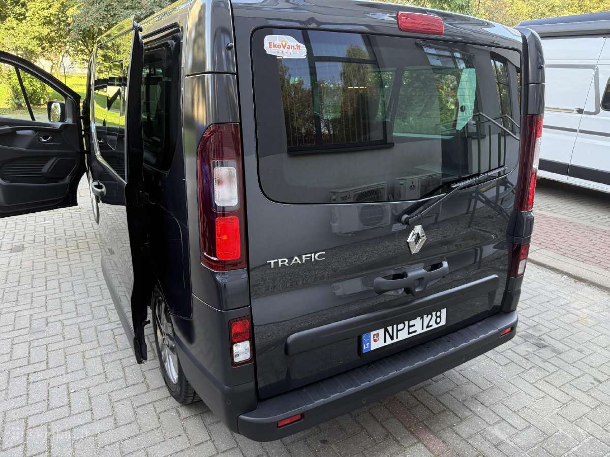 Keleivinis mikroautobusas Renault trafic automatas - nuotraukos Nr. 13