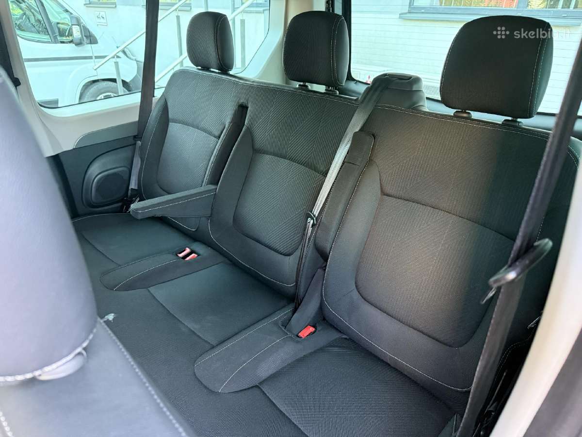 Keleivinis mikroautobusas Renault trafic automatas - nuotraukos Nr. 23