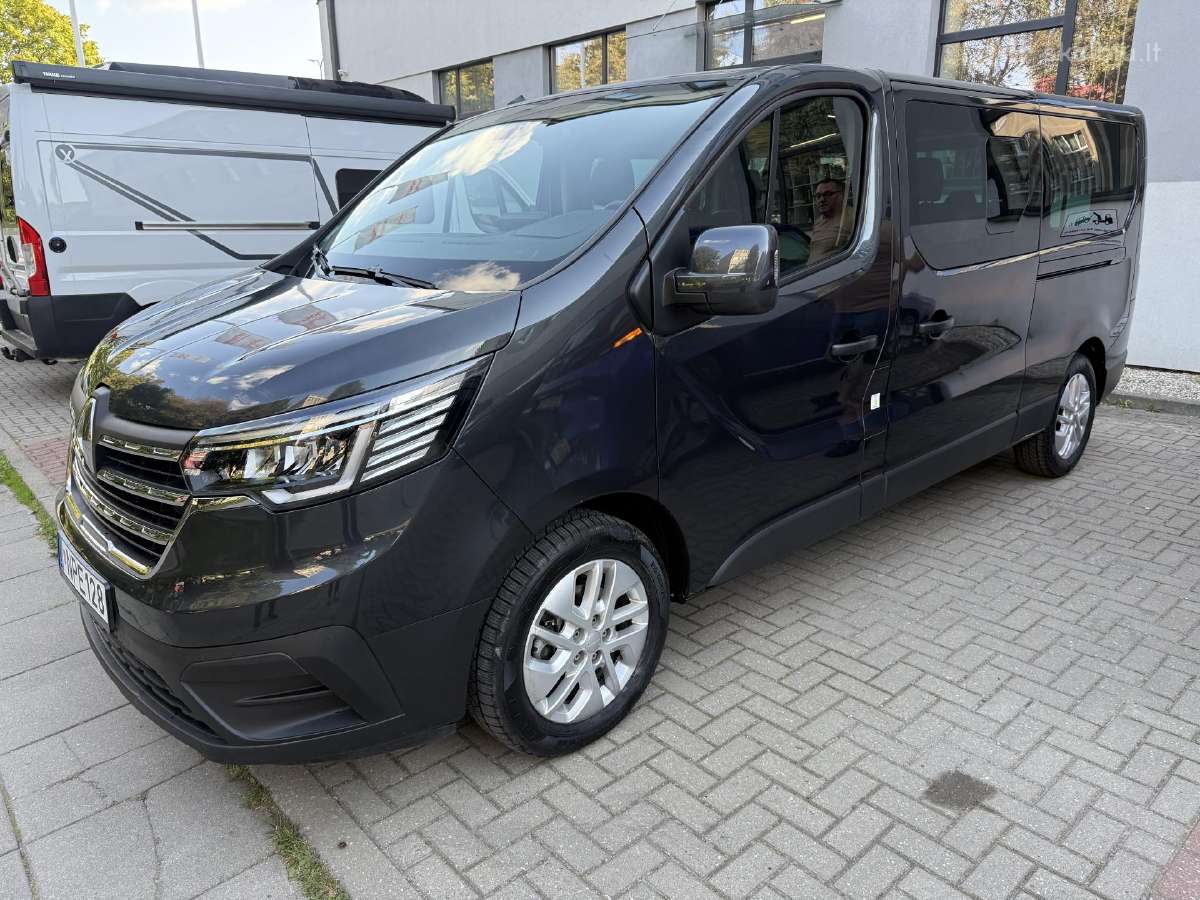 Keleivinis mikroautobusas Renault trafic automatas - nuotraukos Nr. 10