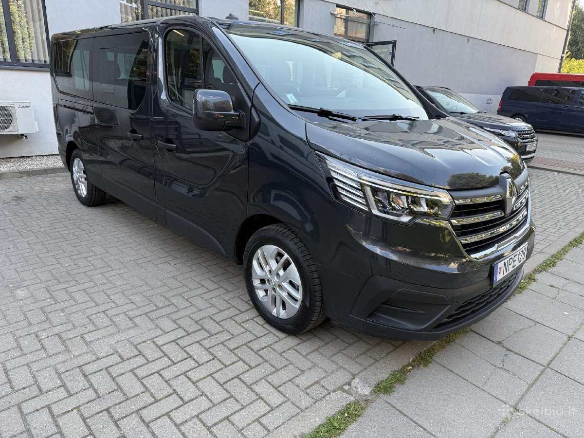 Keleivinis mikroautobusas Renault trafic automatas - nuotraukos Nr. 9