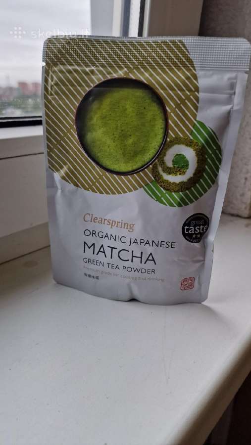Matcha green tea powder
