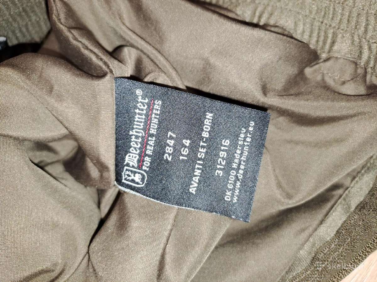 Deerhunter medžioklines kelnes XS/164 ugiui - nuotraukos Nr. 7