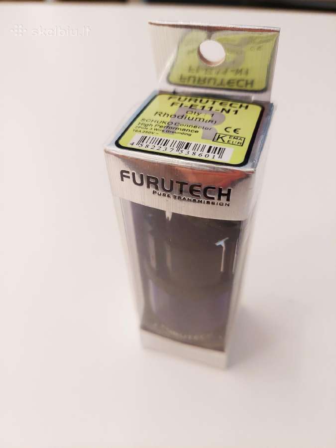 Furutech ir Tellurium Q jungtys ir laidai - nuotraukos Nr. 2
