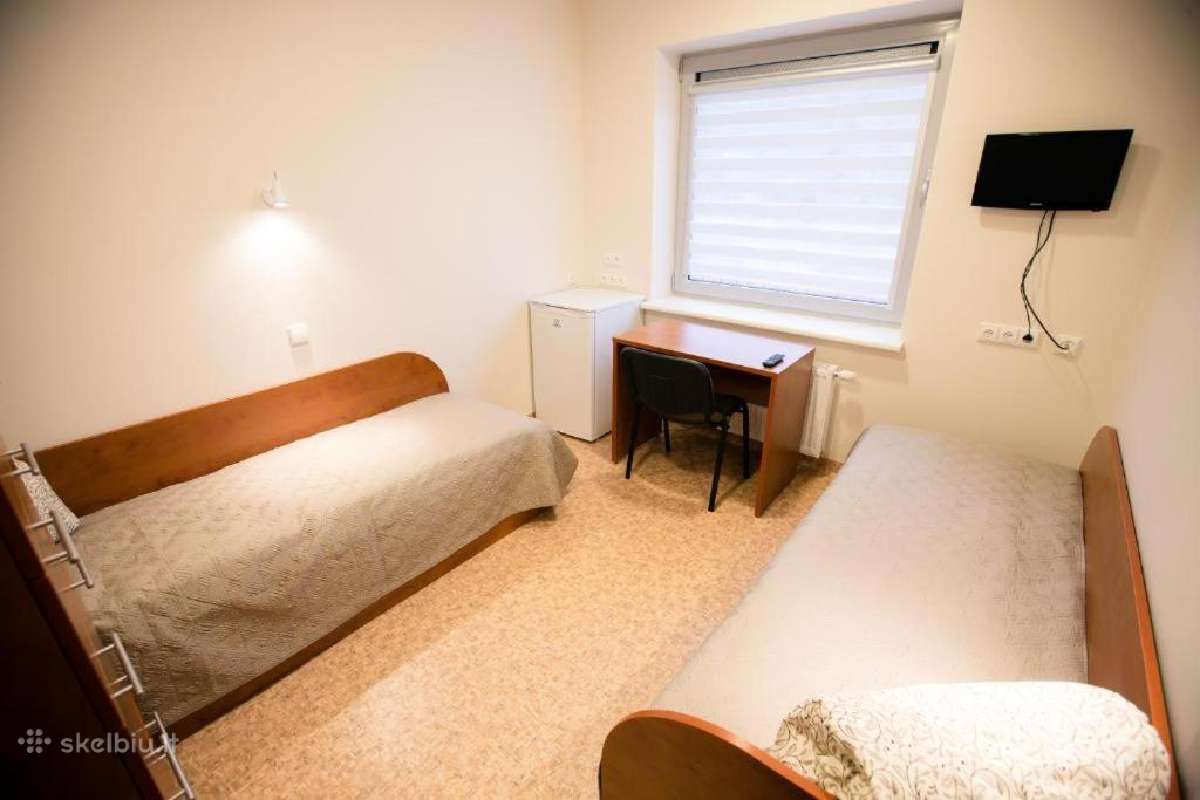 Darbuotojų apgyvendinimas viešbučio tipo kambariai