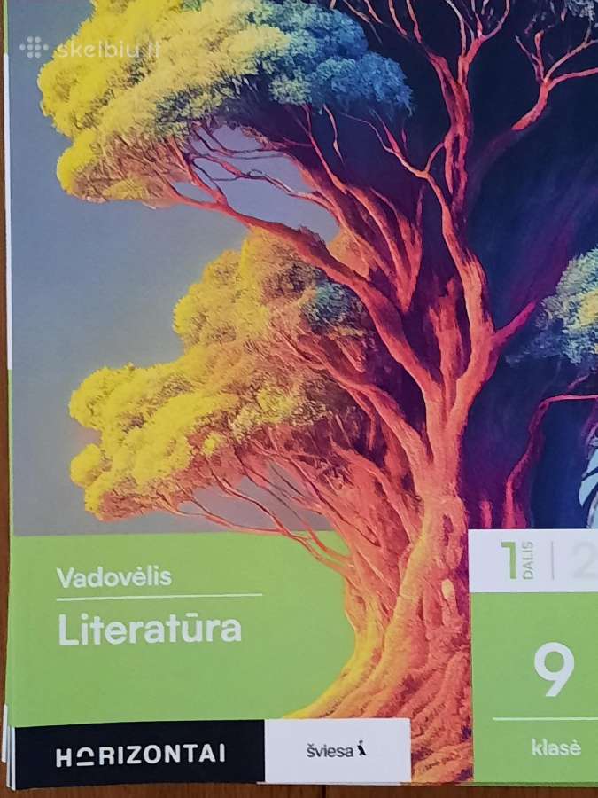 Vadovėlis Literatūra 9 klasė 1 dalis Horizontai