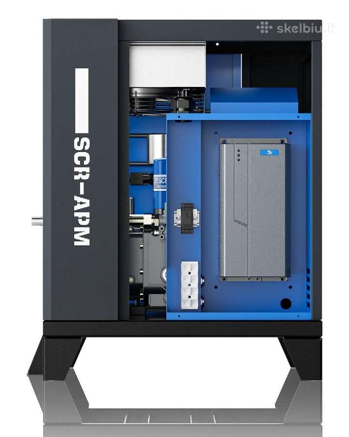 Naujas oro kompresorius Scr7.5apm - nuotraukos Nr. 2