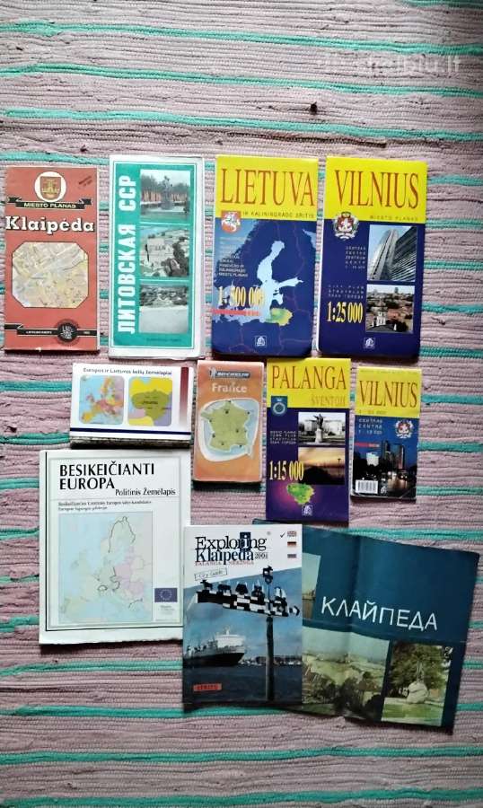 Žemėlapis Klaipėda 1984 m. Kaunas - nuotraukos Nr. 11