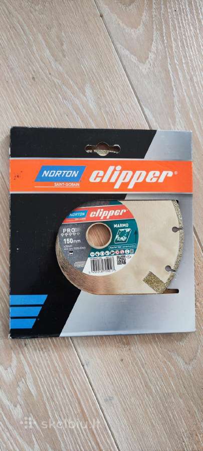 Deimantinis peilis Norton Clipper Pro Marmo 150 mm
