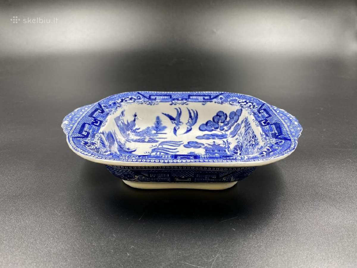 "Ridgways Semi China blue Willow" dubuo