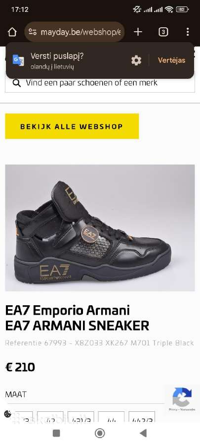 Emporio Armani originalus odiniai - nuotraukos Nr. 8