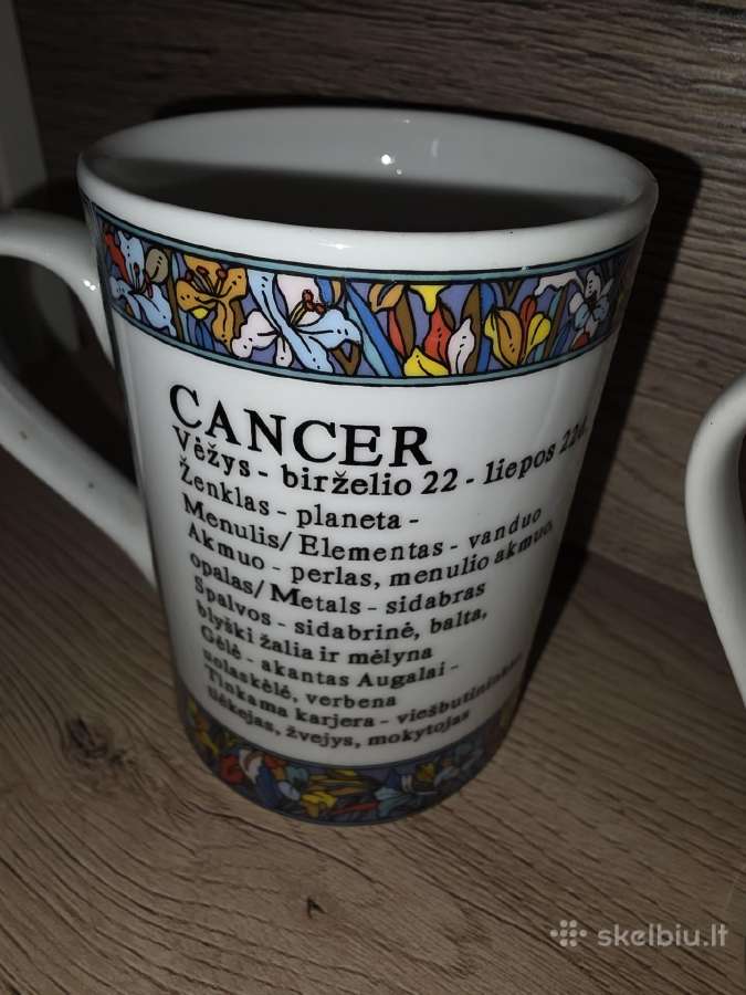 Puodeliai su zodiako ženklu - nuotraukos Nr. 3