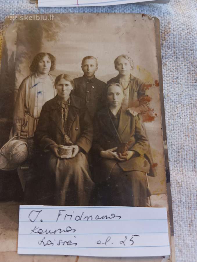 Kauno /1928-1941/ fotografų, atelje nuotraukos - nuotraukos Nr. 8