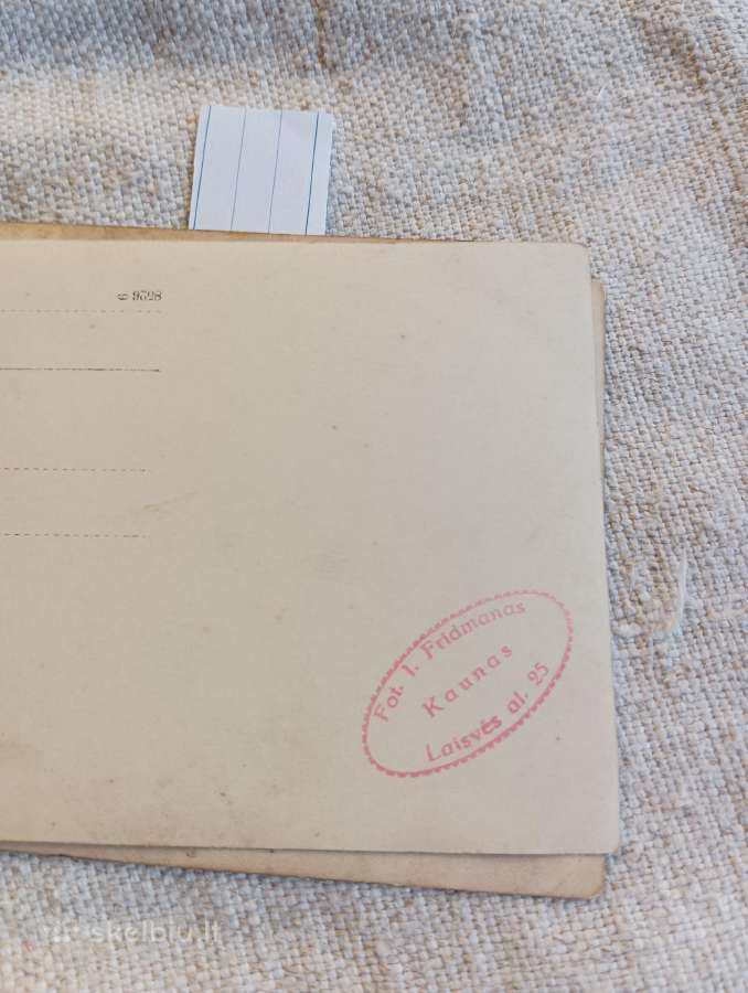 Kauno /1928-1941/ fotografų, atelje nuotraukos - nuotraukos Nr. 14