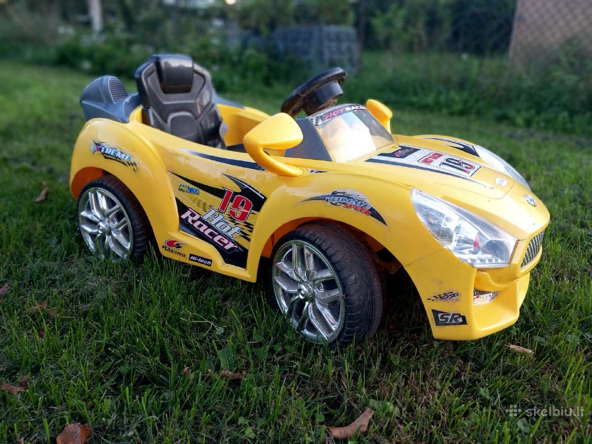 Vaikiškas elektrinis automobilis su valdymo pultu - nuotraukos Nr. 2