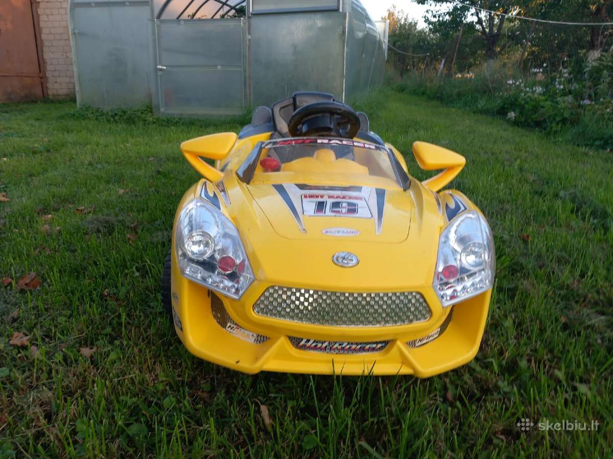 Vaikiškas elektrinis automobilis su valdymo pultu - nuotraukos Nr. 4