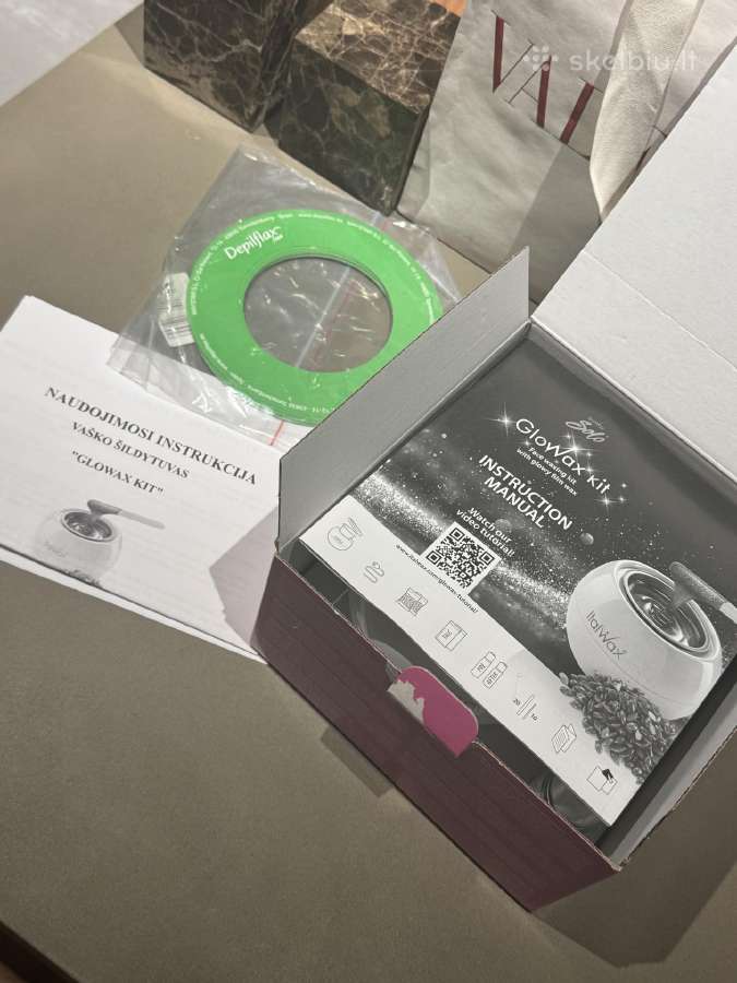 Vaško šildytuvas Glowax Kit - nuotraukos Nr. 2