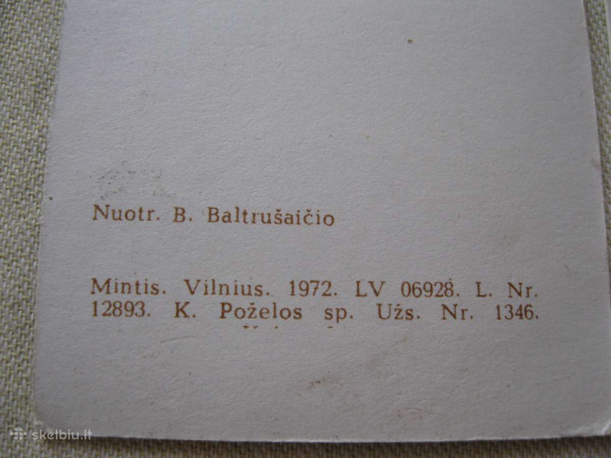 Atvirutes - Atvirukai 20-amziaus Nauji Is Kolekcij - nuotraukos Nr. 4