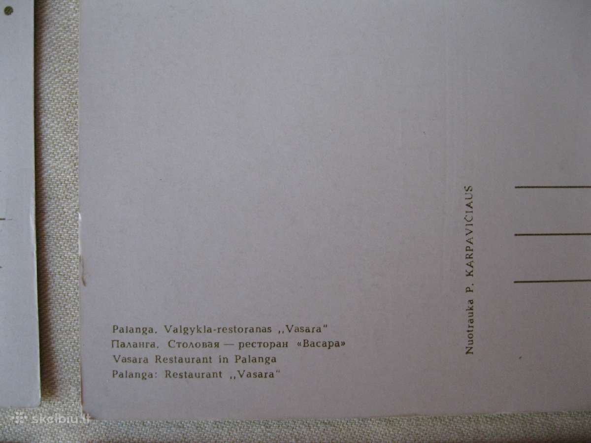 Atvirutes - Atvirukai 20-amziaus Nauji Is Kolekcij - nuotraukos Nr. 9
