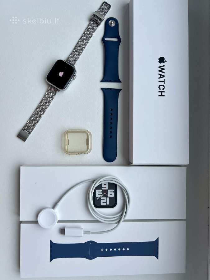 Parduodu Apple Watch Se (Gen 2) 40mm Silver - nuotraukos Nr. 4