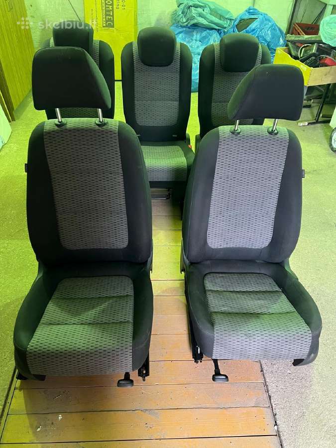 VW sharan sėdynės