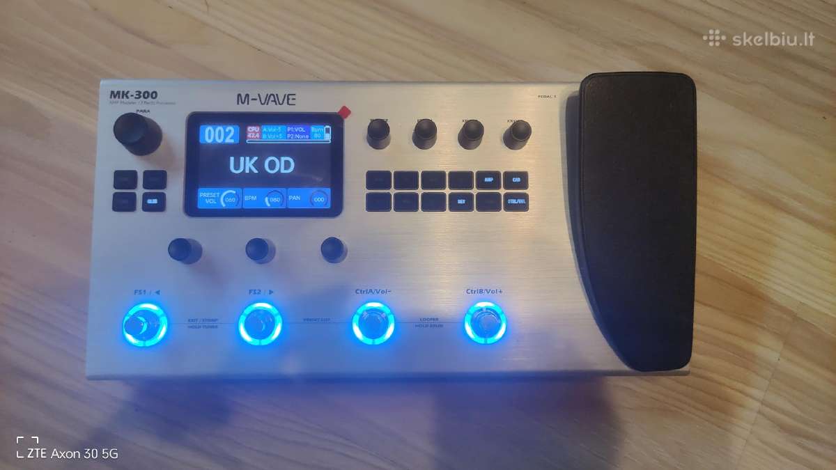 Gitaros procesorius M-vave Mk-300