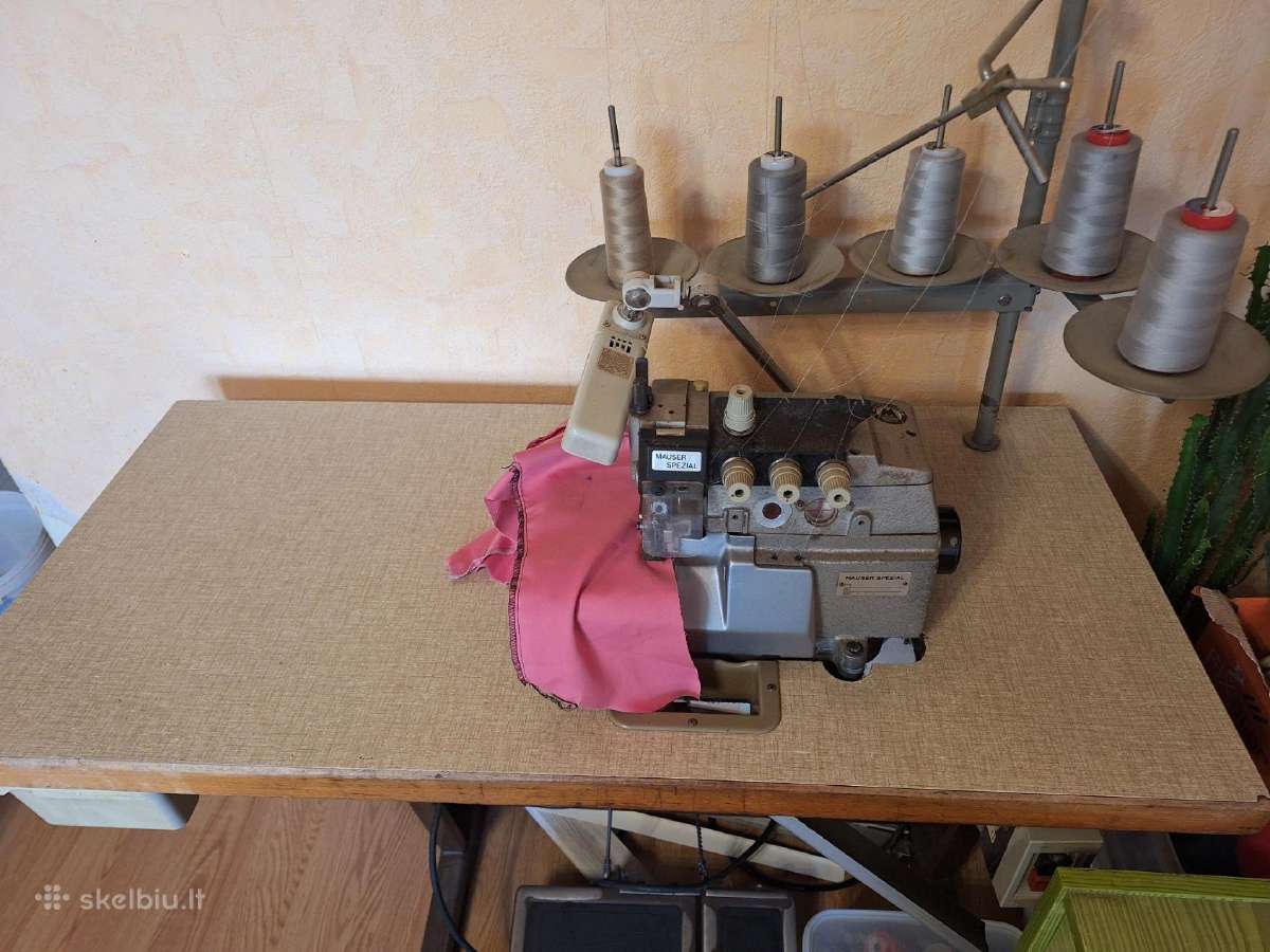 Siuvimo mašinos Juki Ir Mauser